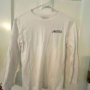 Nautica long sleeved T-shirt with nautical flags